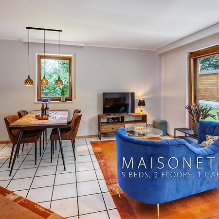 Moderne Maisonette Mit Garten Unterschleißheim Dış mekan fotoğraf