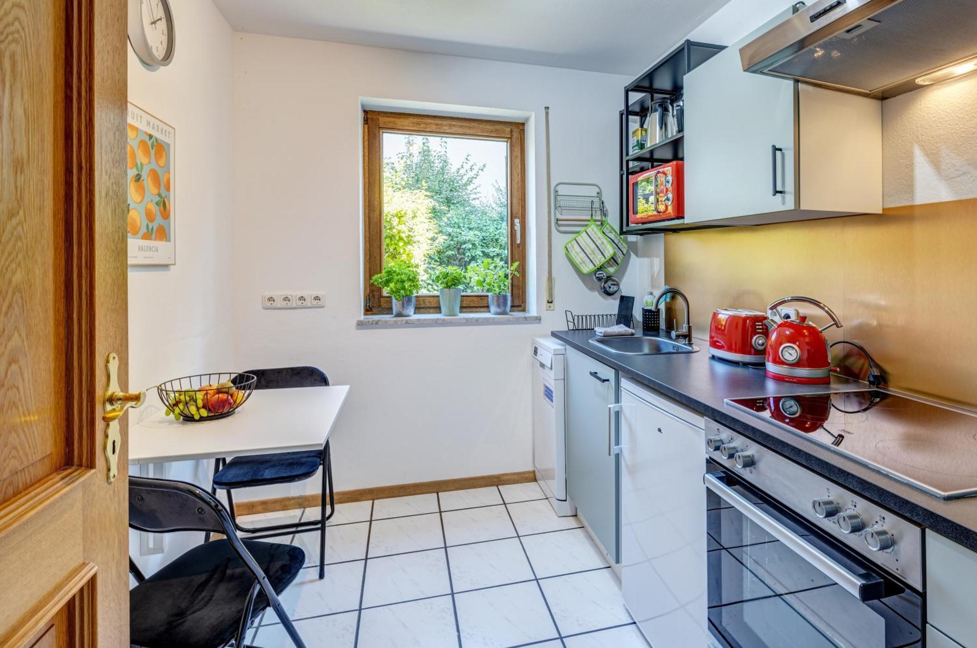 Moderne Maisonette Mit Garten Unterschleißheim Dış mekan fotoğraf
