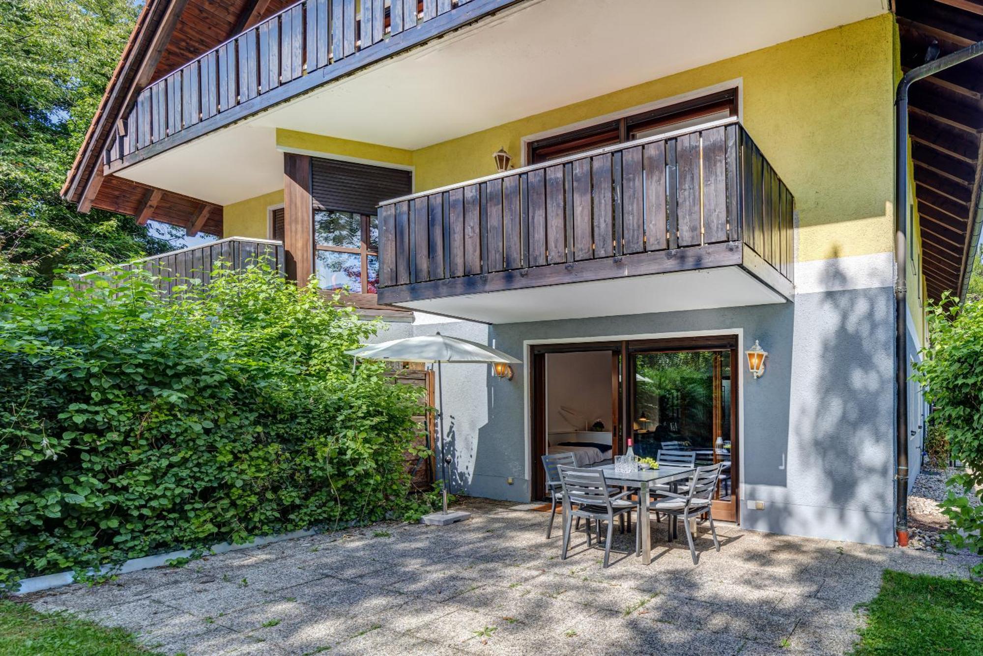 Moderne Maisonette Mit Garten Unterschleißheim Dış mekan fotoğraf